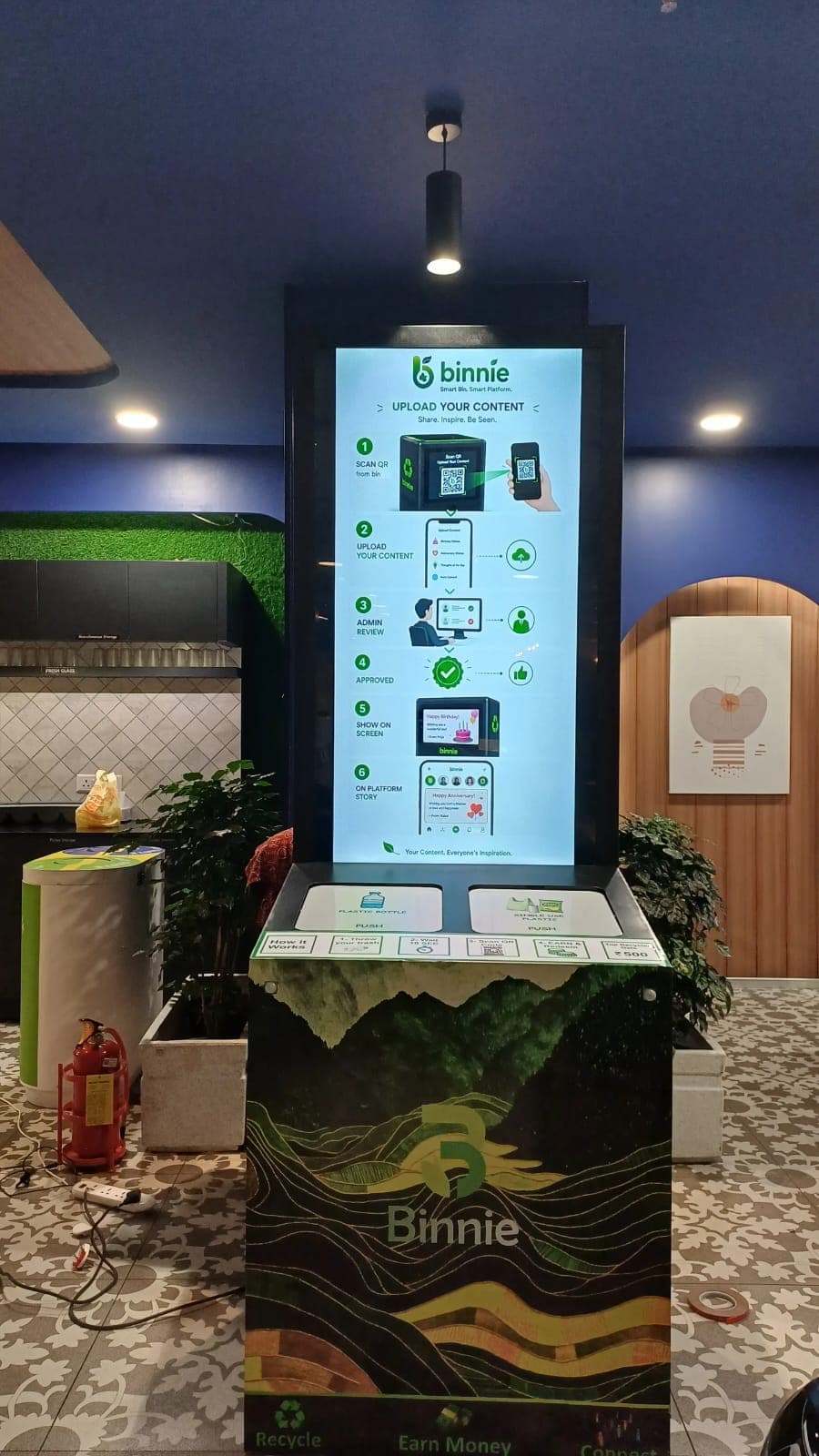 M Agile Binnie Smart Station