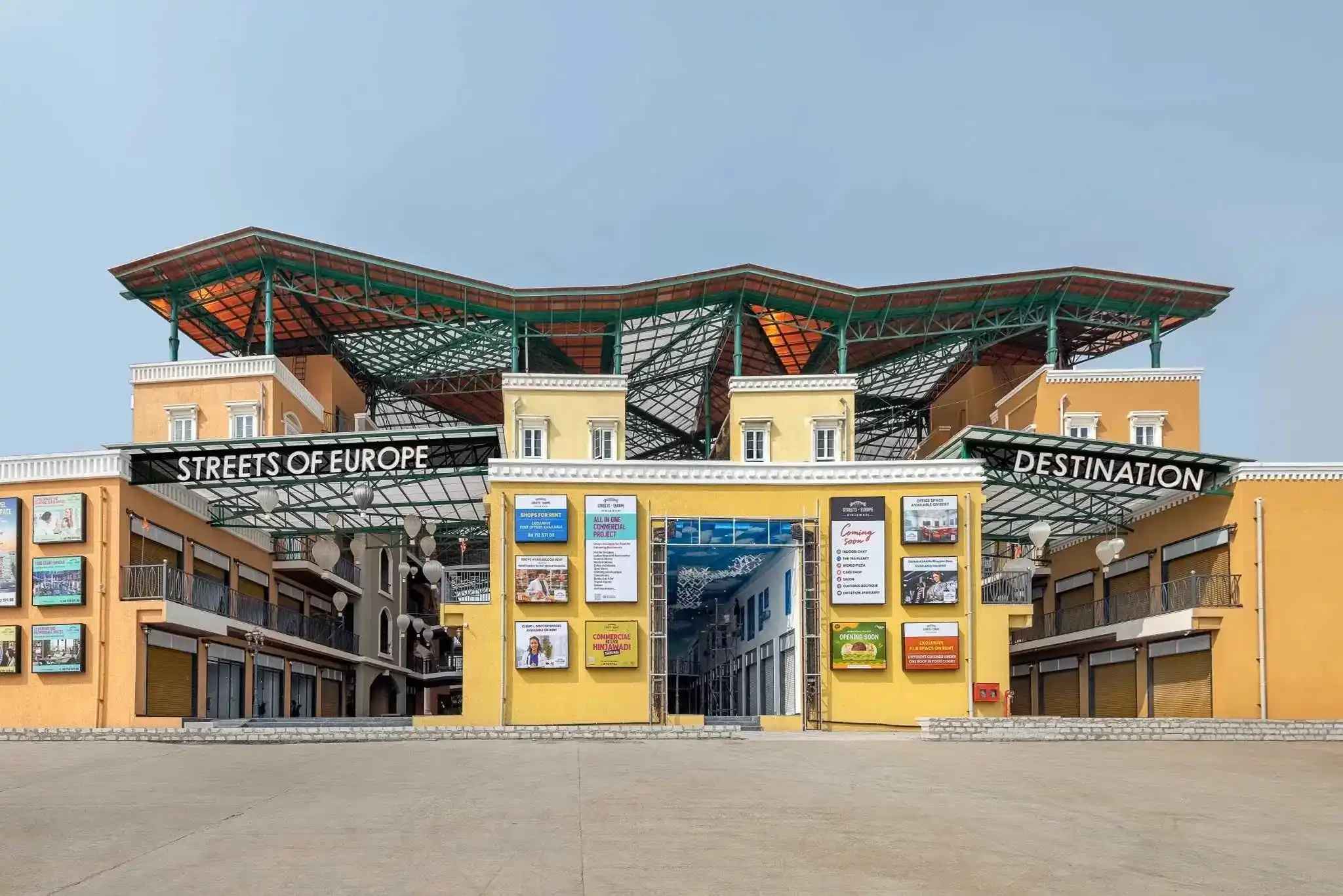 Streets of Europe — Hinjewadi, Pune